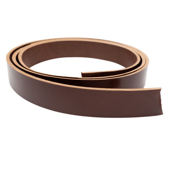 HOBST.British Brown.jpg Hermann Oak Bridle Strips - 72" Image